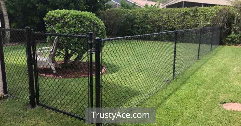 Black Garden Fence Ideas