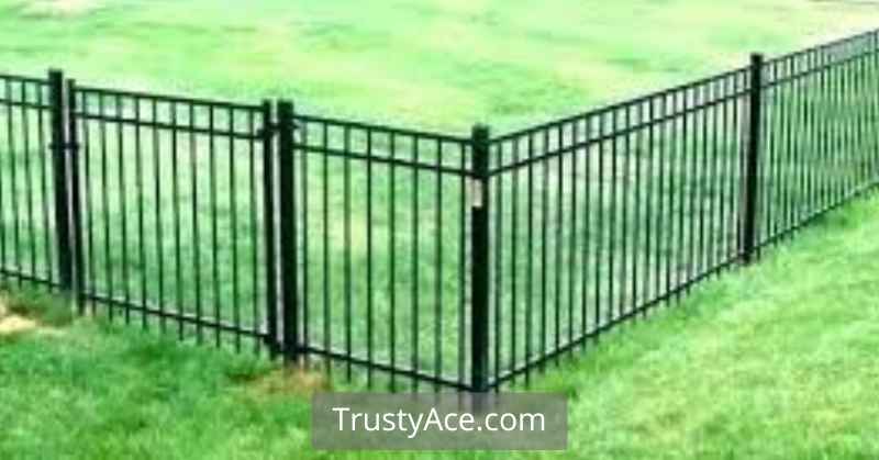 Black Garden Fence