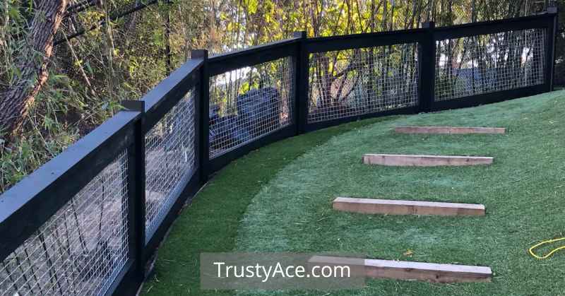 Black Garden Fence Ideas