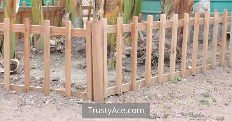 Garden Fence Ideas For Scrap Wood Fence