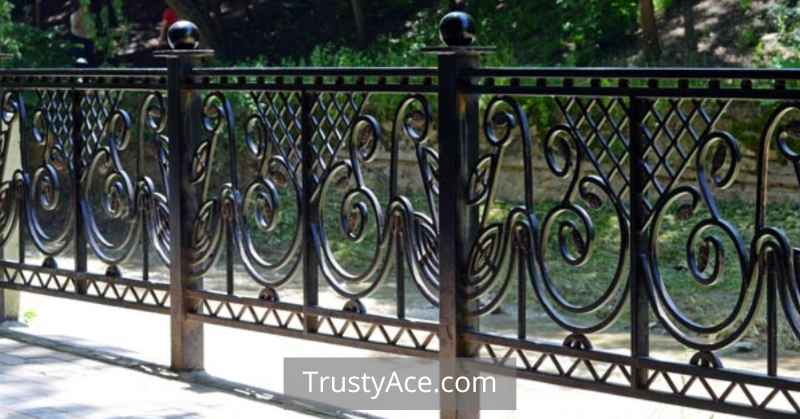 Iron Garden Fence