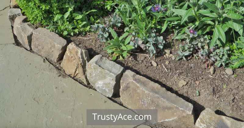 Big Stones Landscaping Border Ideas