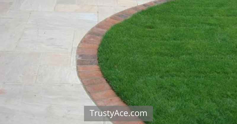 Brick Lawn Landscape Border Ideas With Brick Stone Edging