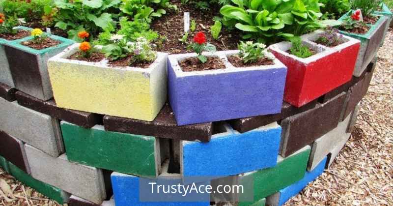 Landscape Border Ideas With Cinder Block Edging