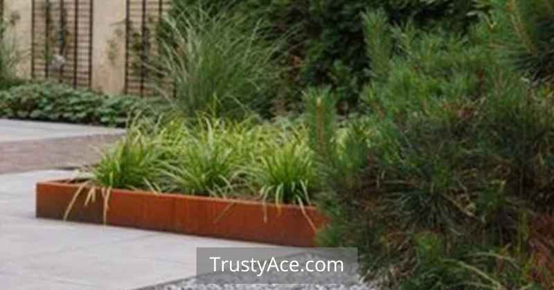 Ideas For Landscaping Border With Cor-ten Steel