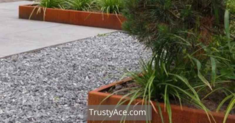 Landscaping Ideas For Border With Cor-ten Steel Edging