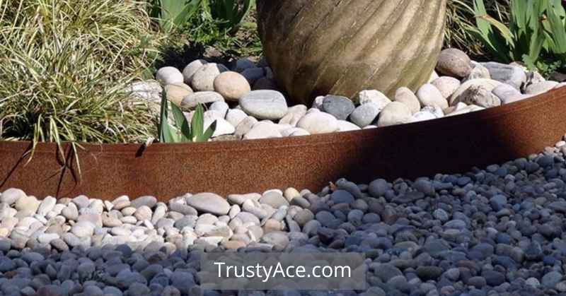 Landscape Border Ideas Cor-ten Steel Edging