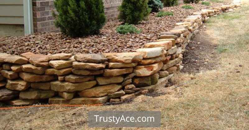 Landscape Border Ideas Flagstone Edging