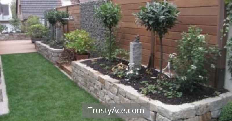 Square Landscape Border Ideas With Brick