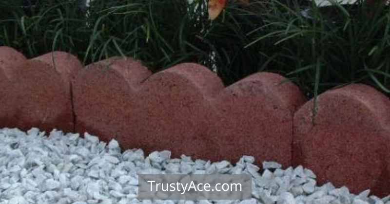 Scalloped Stone Landscape Border Ideas