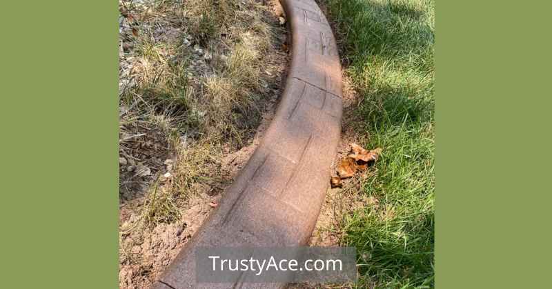 Landscape Border Ideas With Stamped Concrete Border