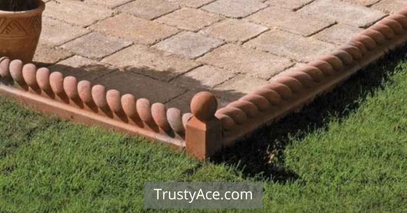 Landscape Border Ideas With Terracotta Ropes Edging