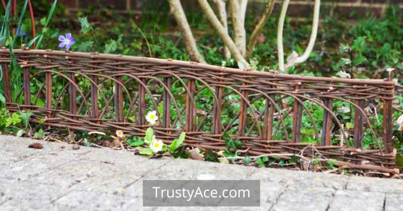 Willow Edging Landscape Border Ideas