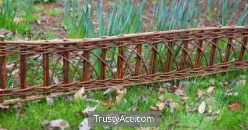 Landscape Border Ideas With Willow Edging