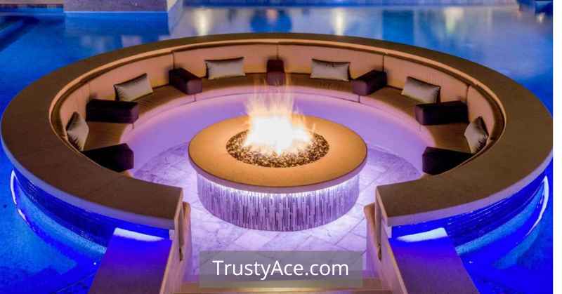 Pool And Outdoor Backyard Fire Pit Ideas