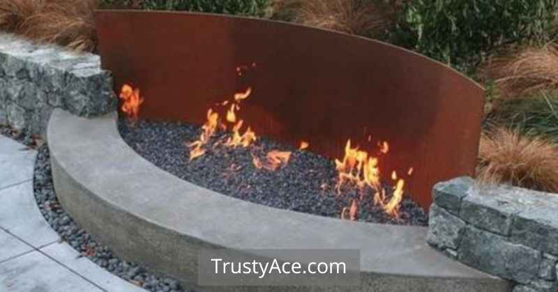 Backyard Outdoor Fire Pit Ideas Metal