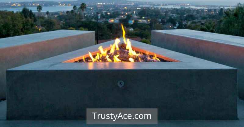 Elegant Table Backyard Outdoor Fire Pit Ideas