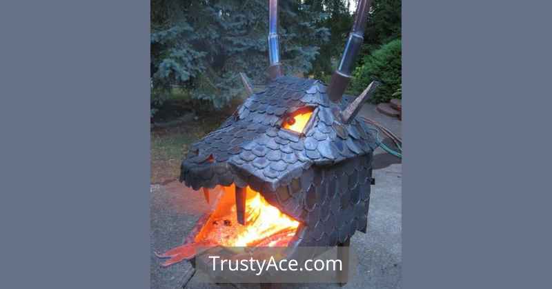 Dragon Backyard Outdoor Fire Pit Ideas