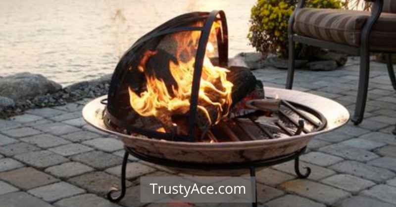 Dome Shaped Outdoor Fire Pit Ideas With Fire Pit Hood