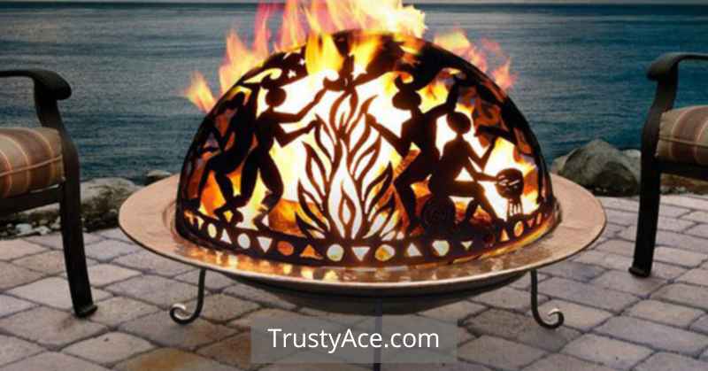 Fire Pit Hood Outdoor Fire Pit Ideas Dome Shaped