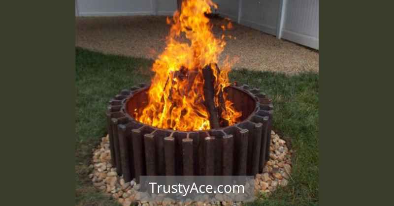 Recycled Iron Outdoor Fire Pit Ideas