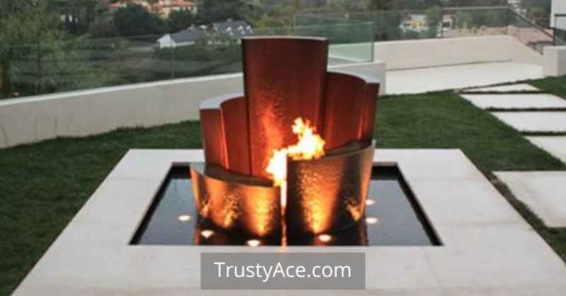 Backyard Outdoor Fire Pit Ideas On Water