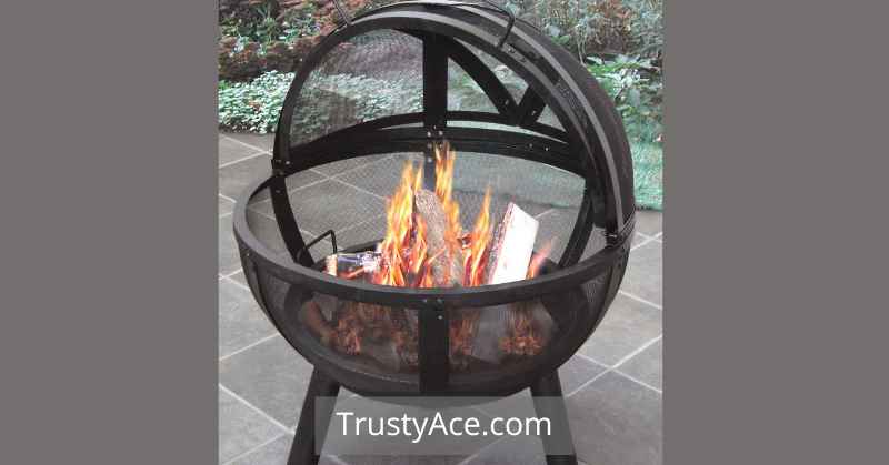 Globe / Sphere Outdoor Fire Pit Ideas For Backyard