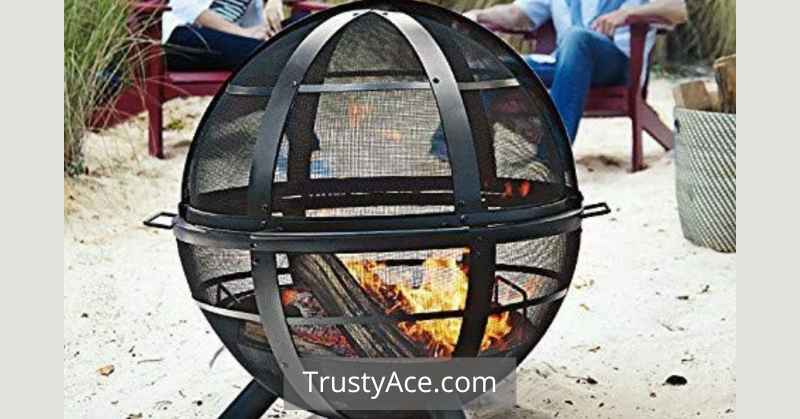 Outdoor Fire Pit Ideas For Backyard With Globe / Sphere