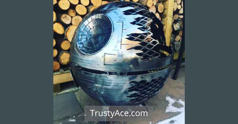 Outdoor Fire Pit Ideas Star Wars Death Star