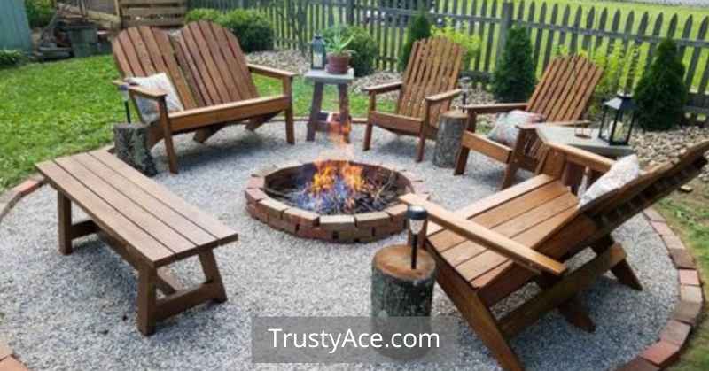 Brick Backyard Outdoor Fire Pit Ideas