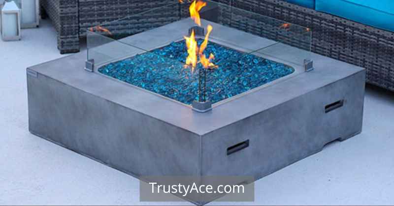 Concrete Tables Outdoor Fire Pit Ideas