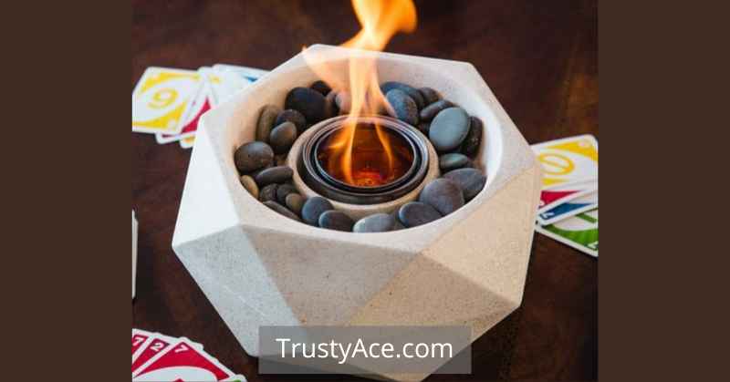 Outdoor Fire Pit Ideas With Small Table Top