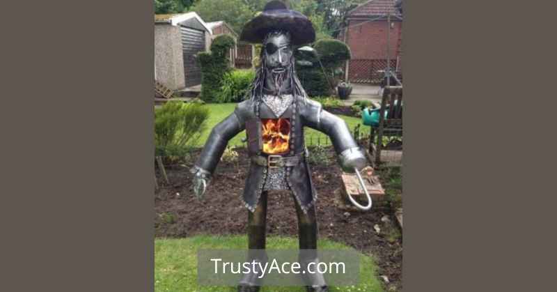 Outdoor Fire Pit Ideas Scarecrow