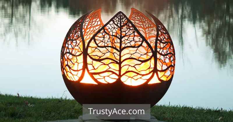 Sphere Outdoor Fire Pit Ideas