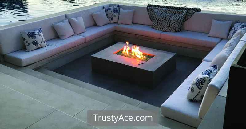 Seating Outdoor Fire Pit Patio Ideas