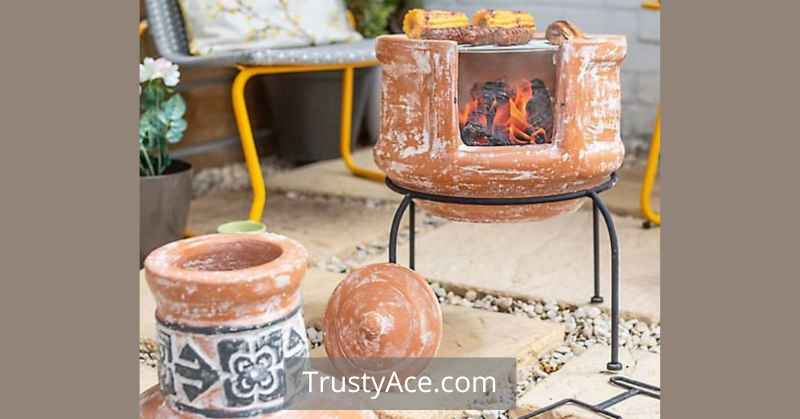 Small BBQ Backyard Outdoor Fire Pit Ideas