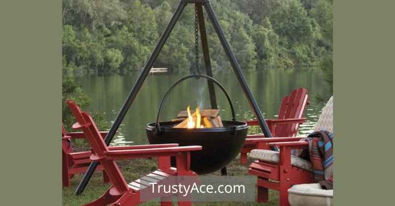 Tripod Backyard Outdoor Fire Pit Ideas