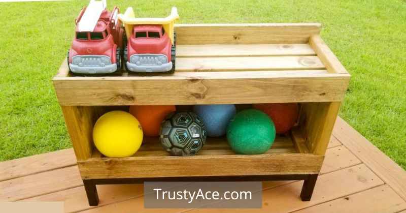 Outdoor Toy Storage Shelves