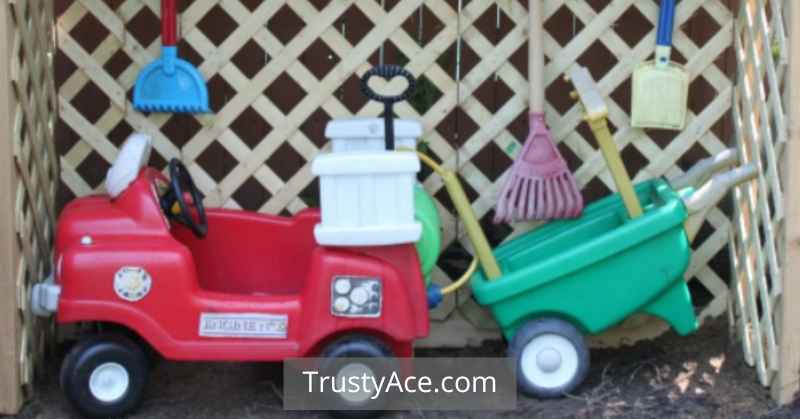 Outdoor Toy Storage Shed