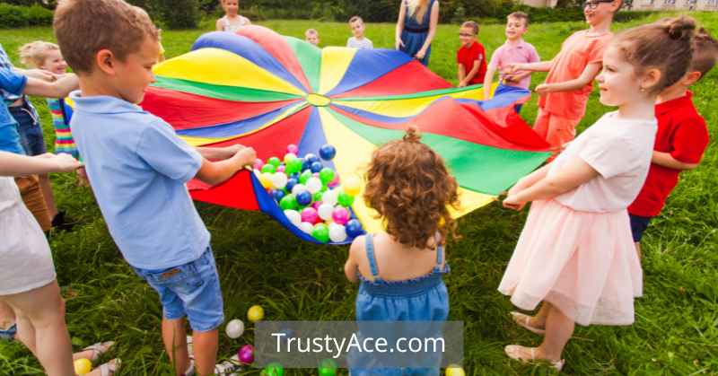 Preschool Parachute Games How To Play