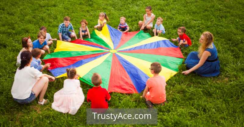 Parachute Games For Elementary Students