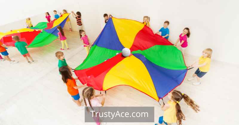 Parachute Gym Class