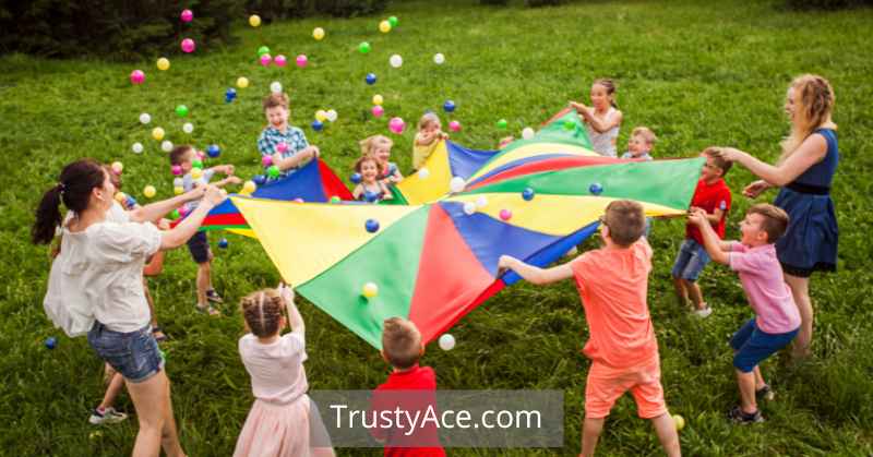 Parachute Games For Kindergarteners