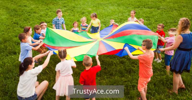 Parachute Activities For Preschoolers