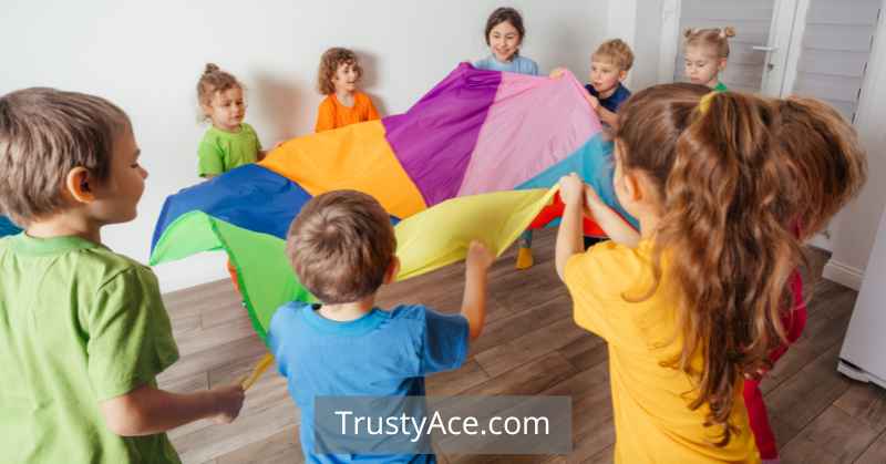 Outdoor Parachute Games