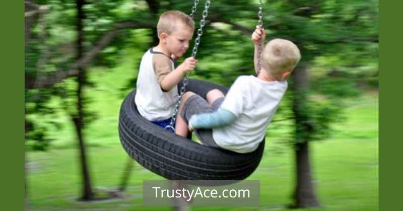 Tree Swing Ideas With Tires DIY