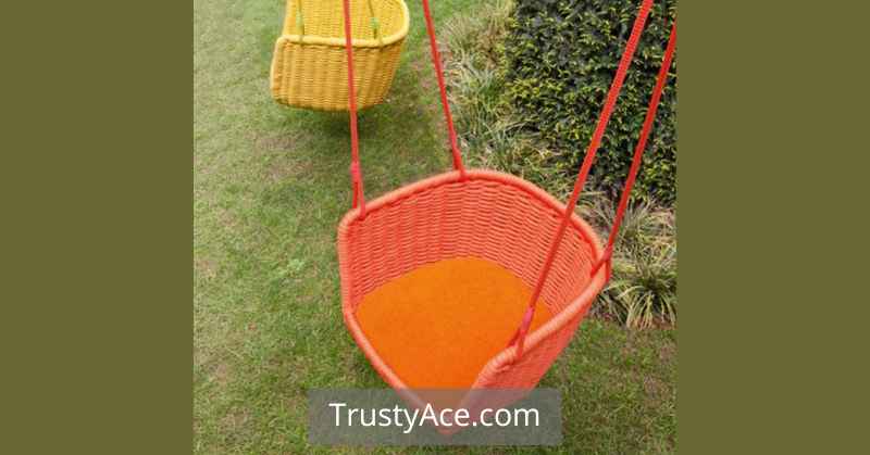 Rattan Seat Tree Swing Ideas