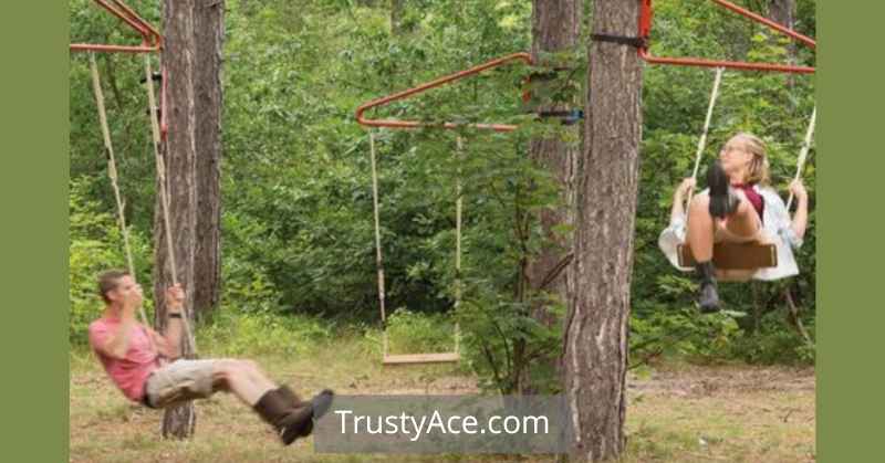 Tree Swing Ideas Using Metal Brackets