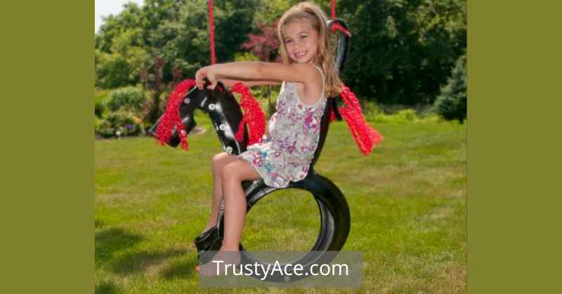 Tire Horse Tree Swing Ideas