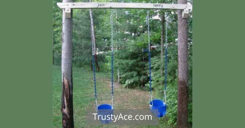 Tree Swing Ideas For Trees With No Horizontal Branch